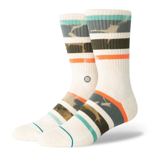 Stance Mens Infiknit Brong Vintage White Socks