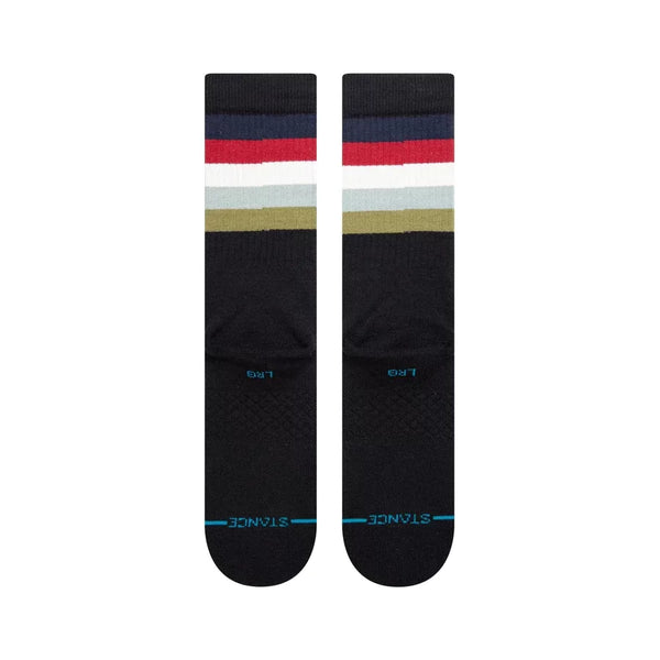 Stance Mens Maliboo Black Fade Socks