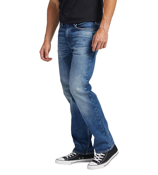 Silver Jeans Mens Infinte Fit Relaxed Straight Leg Jean