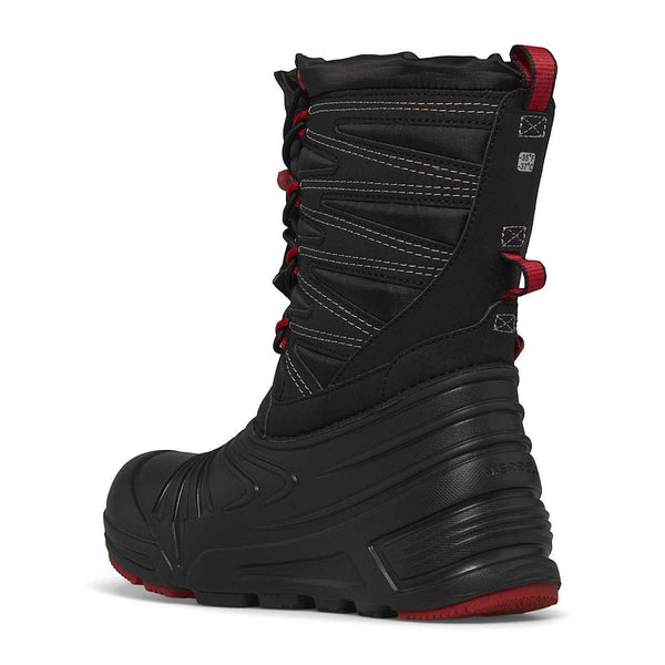 Merrell Youth Black/Grey/Red Snow Quest LT WP Boot