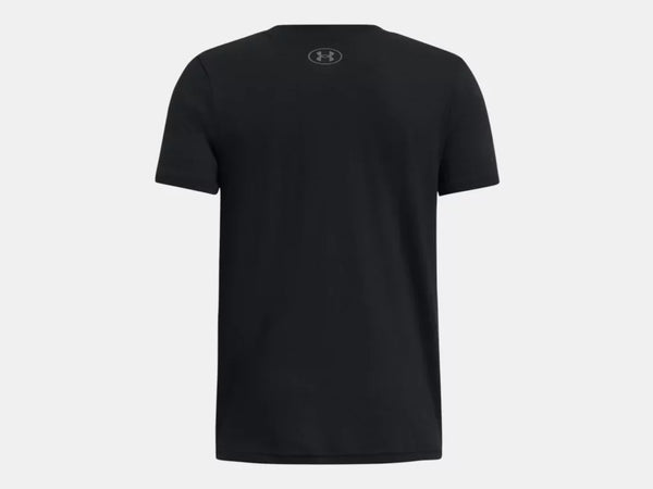 Under Armour Boys Black Baseball Dirt Icon SS Tshirt