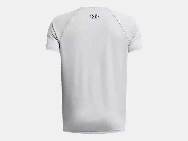 Under Armour Boys Mod Grey Tech Stadium Lights SS Tshirt