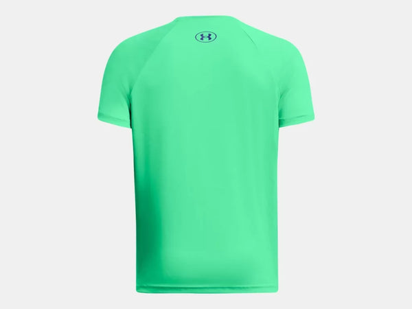 Under Armour Boys Vapor Green Tech Stadium Lights SS Tshirt