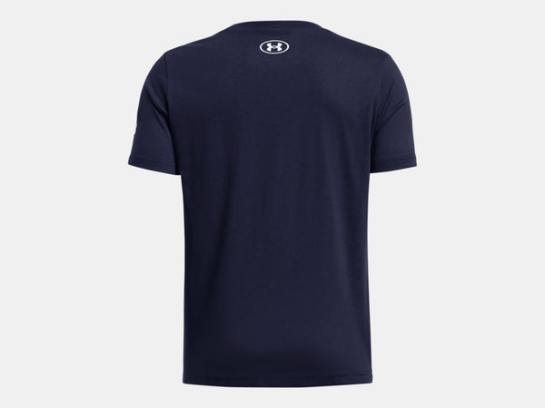 Under Armour Boys Midnight Navy Athletics SS Tshirt