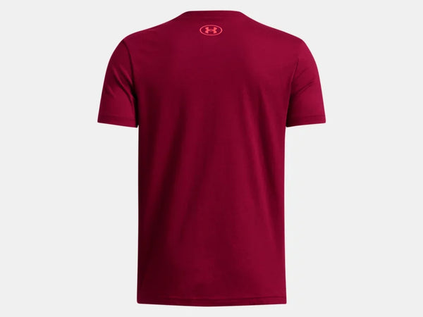 Under Armour Boys Cardinal Branded Novelty SS Tshirt