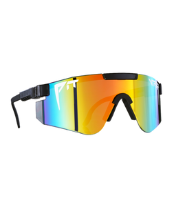 Pit Viper The Mystery Double Wide Polarized Rainbow