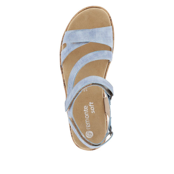 Remonte Ladies Blue R6850-15 Jocelyn Sandal