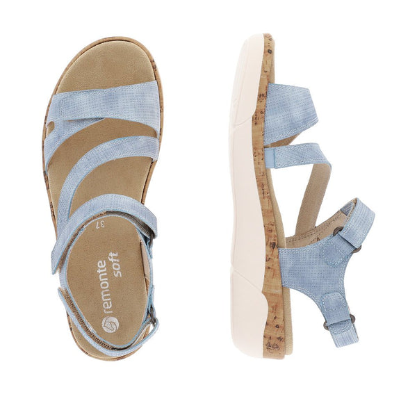 Remonte Ladies Blue R6850-15 Jocelyn Sandal