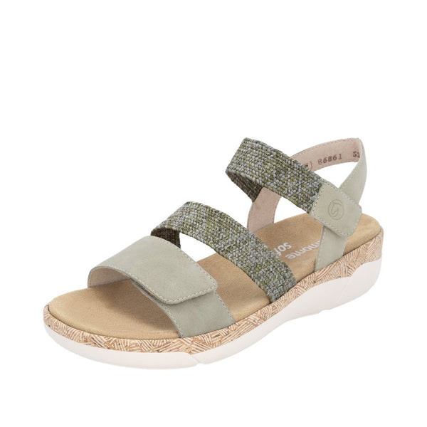 Remonte Ladies Green Jocelyn Sandal