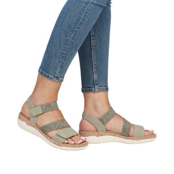 Remonte Ladies Green Jocelyn Sandal