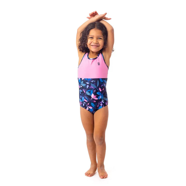 Nano Girls Light Pink UV One Piece Swimsuit