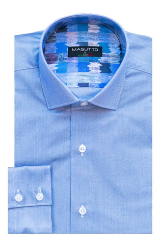 Masutto Mens Suero/02 LS Button Down Shirt