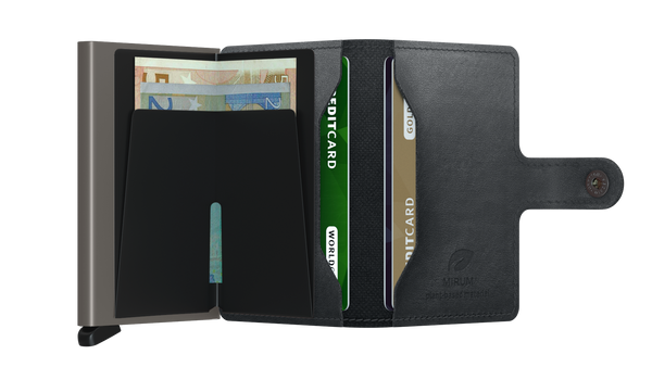 Secrid Miniwallet Mirum Plant Based Black