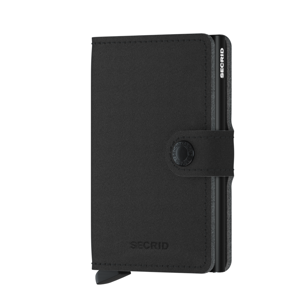 Secrid Miniwallet Yard Black (Non-Leather)