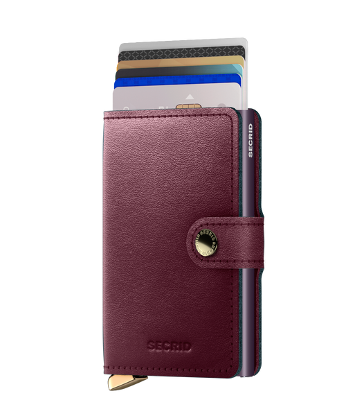 Secrid Premium Miniwallet Dusk Bordeaux