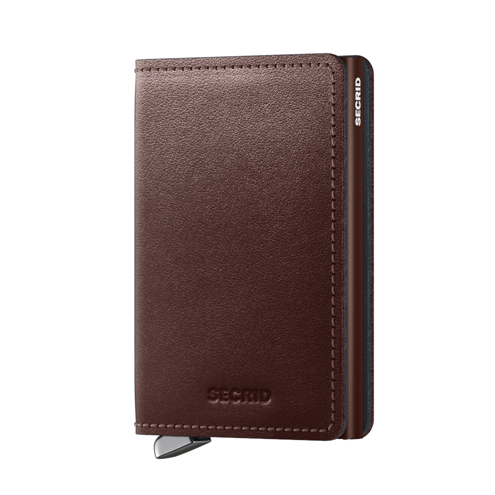 Secrid Premium Slimwallet Dusk Dark Brown