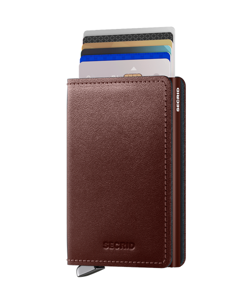 Secrid Premium Slimwallet Dusk Dark Brown