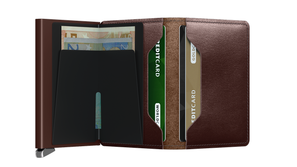 Secrid Premium Slimwallet Dusk Dark Brown