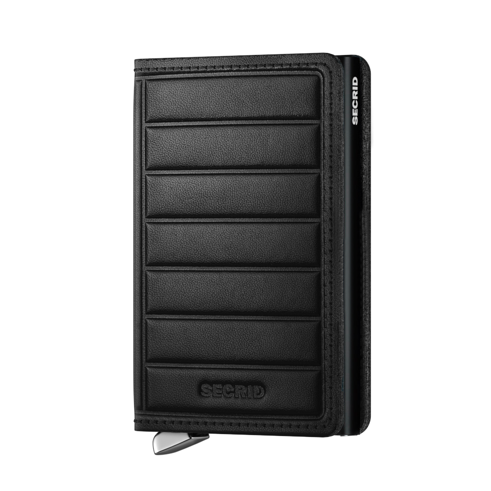 Secrid Premium Slimwallet Emboss Lines Black