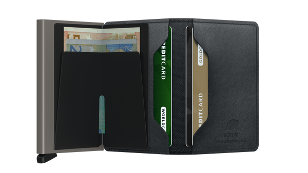 Secrid Slimwallet Mirum Plant-Based Black