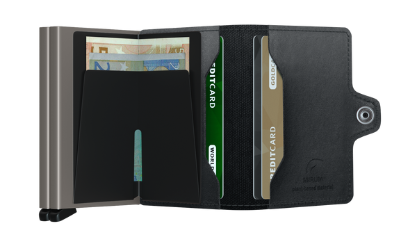 Secrid Twinwallet Plant Based Mirum Black