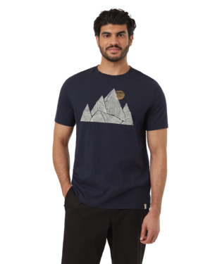 Ten Tree Mens Midnight Blue/Sugar Pine Peak Tshirt