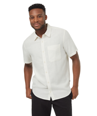 Ten Tree Mens Undyed Hemp Button Front Shortsleeve Shirt