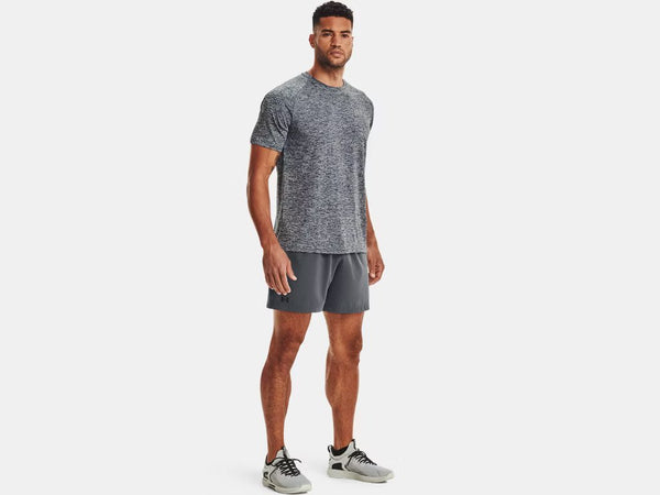 Under Armour Mens Academy/Steel Tech 2.0 SS Tshirt