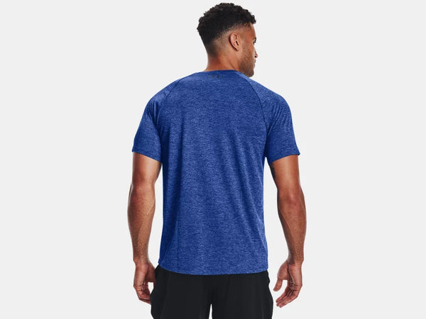 Under Armour Mens Tech Blue Tech 2.0 SS Tshirt