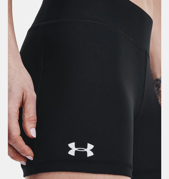 Under Armour Ladies Black Team Shorty 3 Shorts