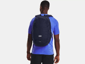 Under Armour Midnight Navy Hustle 5.0 Team Backpack