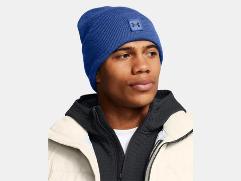 Under Armour Mens Tech Blue Halftime Cuff Beanie