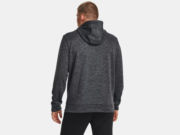 Under Armour Mens Black Armour Fleece Twist Hoodie