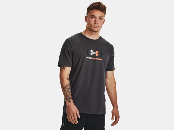 Under Armour Mens Jet Grey Global Lockertag SS Tshirt