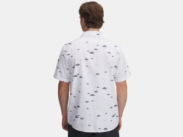 Under Armour Mens White/Halo Grey Drift Tide Shirt