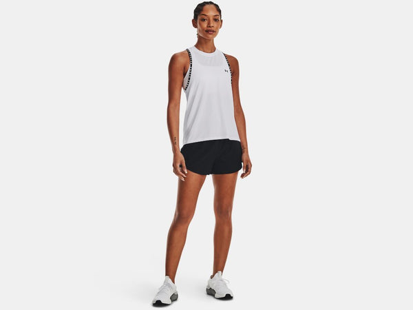 Under Armour Ladies Black Flex Woven 3" Shorts