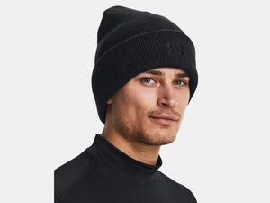 Under Armour Mens Black Tactical Halftime Cuff Beanie