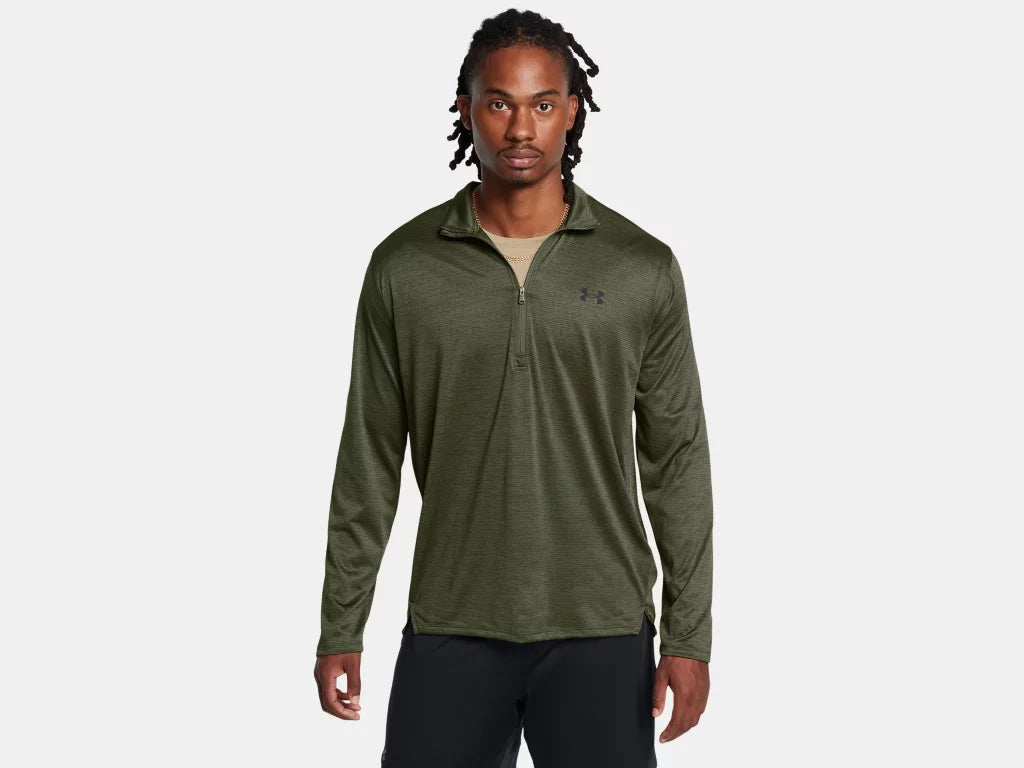 Under Armour Mens Marine Green Tech Vent 1/2 Zip