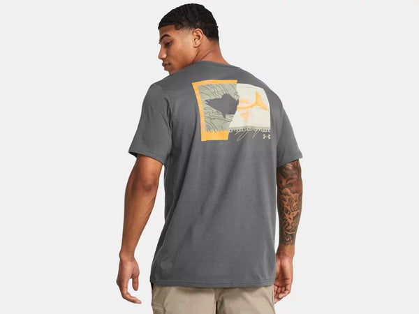 Under Armour Mens Castlerock Walleye SS Tshirt