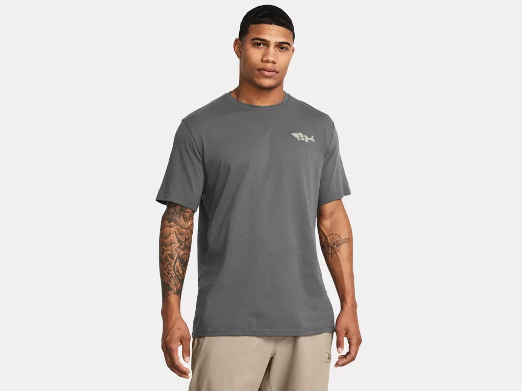 Under Armour Mens Castlerock Walleye SS Tshirt