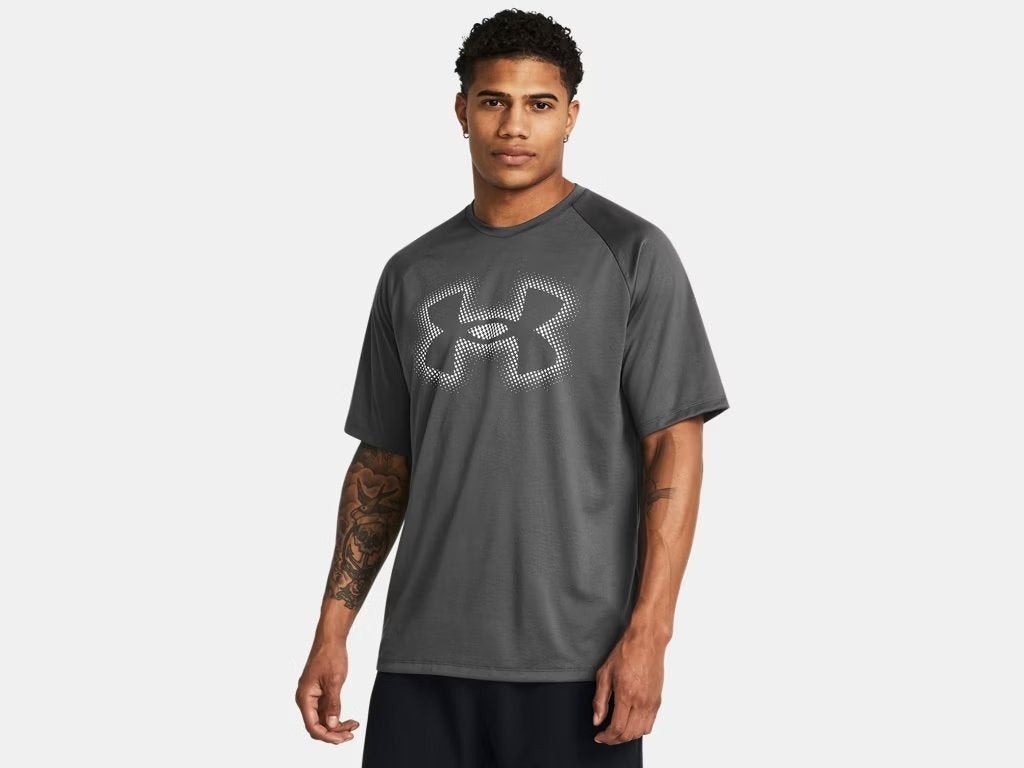 Under Armour Mens Castlerock Tech Novelty SS Tshirt