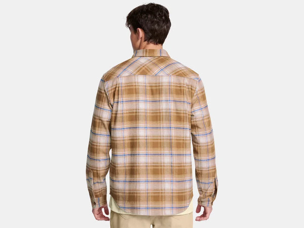 Under Armour Camel Expanse Flannel Shirt