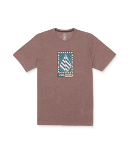 Volcom Mens Nutmeg Heather Warble SS Tshirt