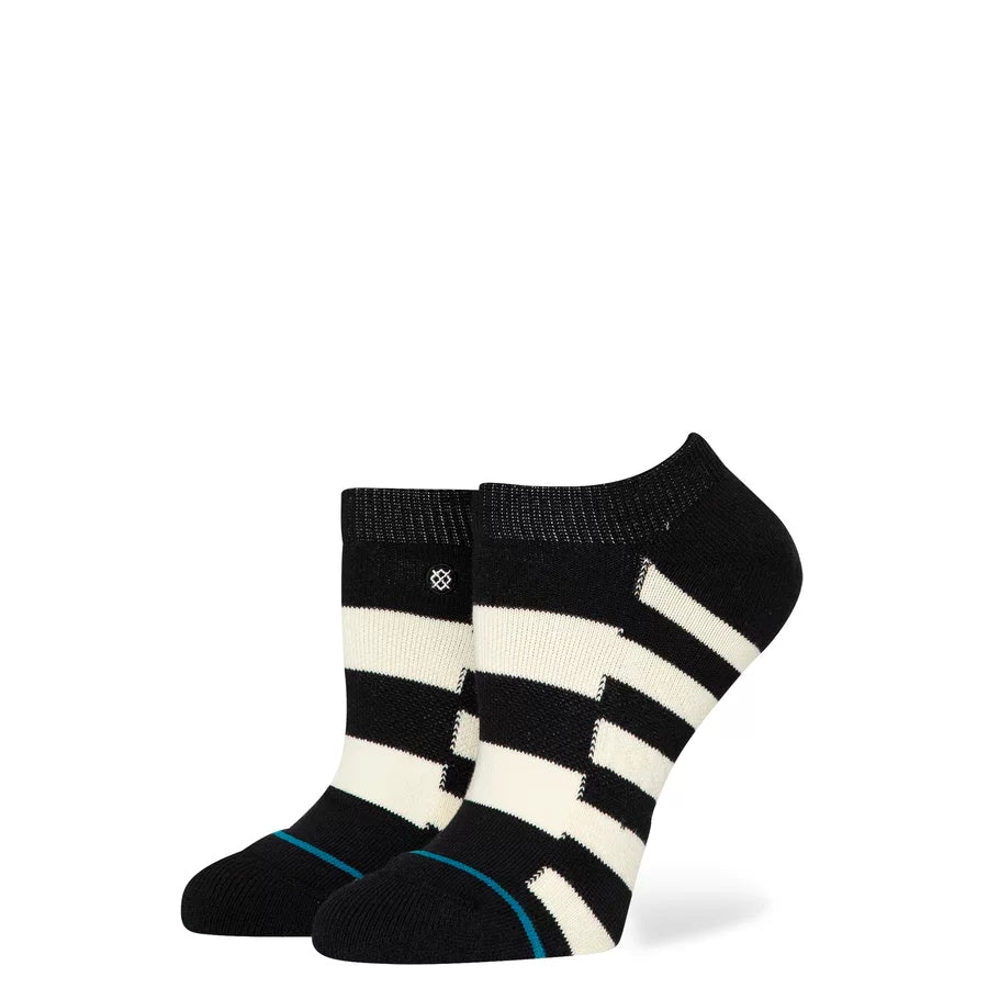 Stance Ladies Infiknit Splitting Up Black Low Socks