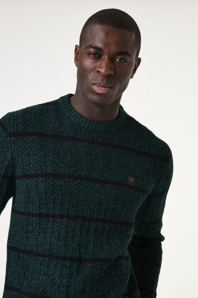 Leo Chevalier Mens Highland Green Pullover