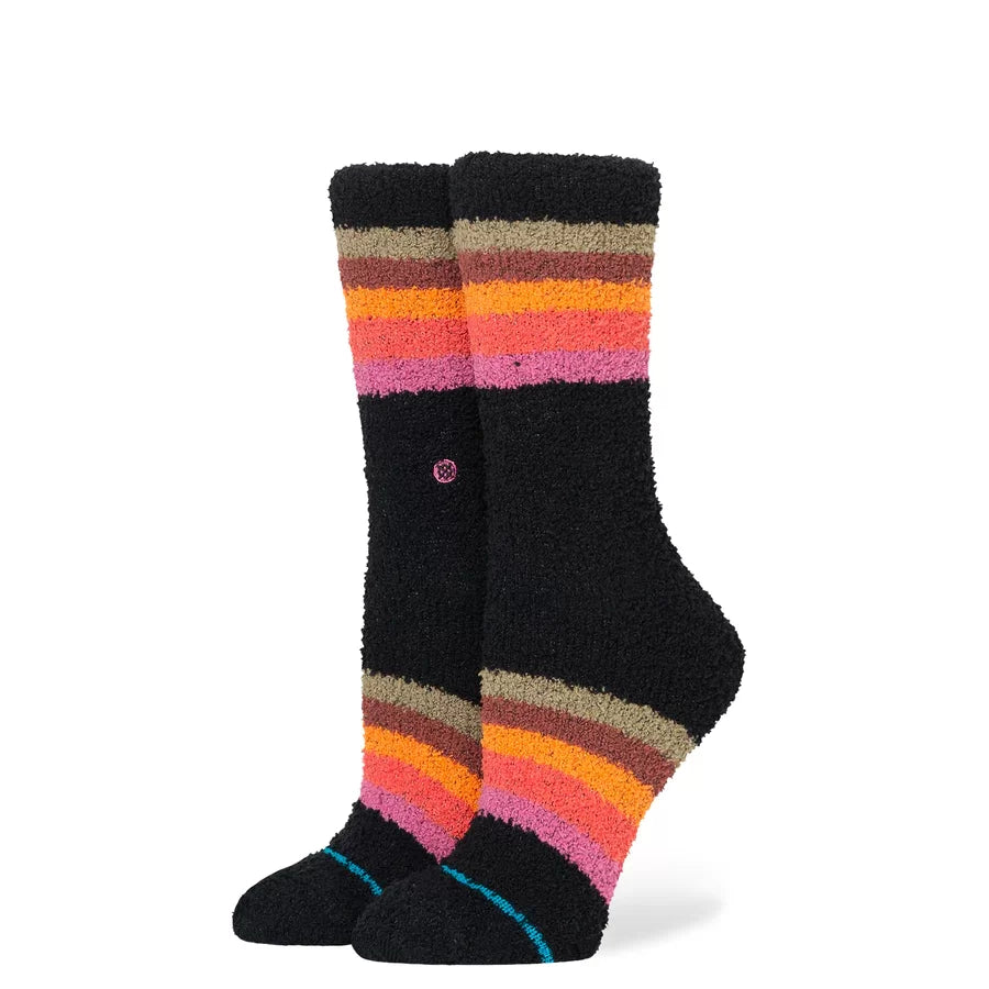 Stance Ladies Just Chilling Plum Crew Socks