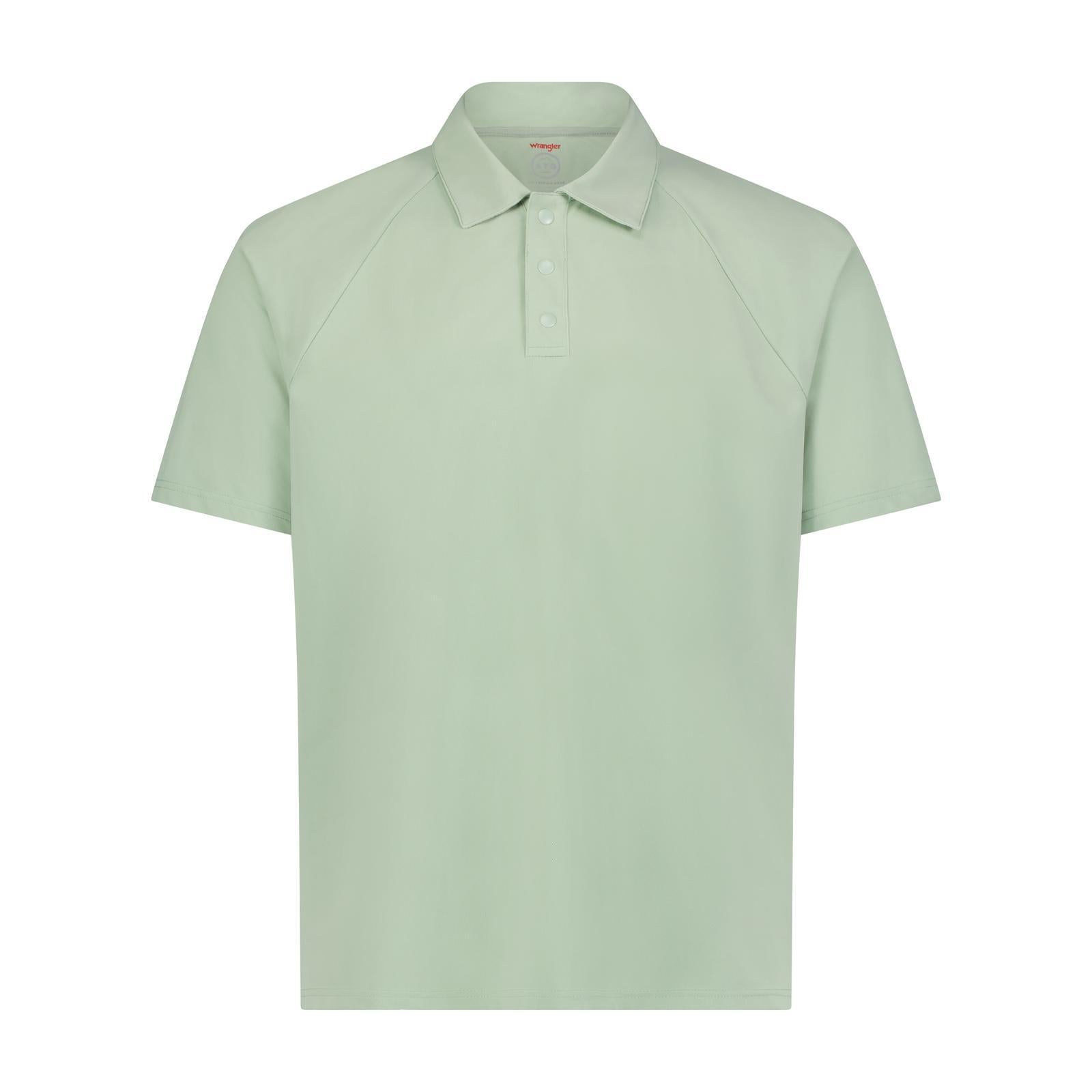 Wrangler Mens Silt Green SS Chesapeake Polo