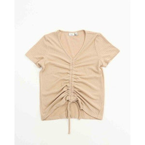 Mid Girls Ginger SS Top