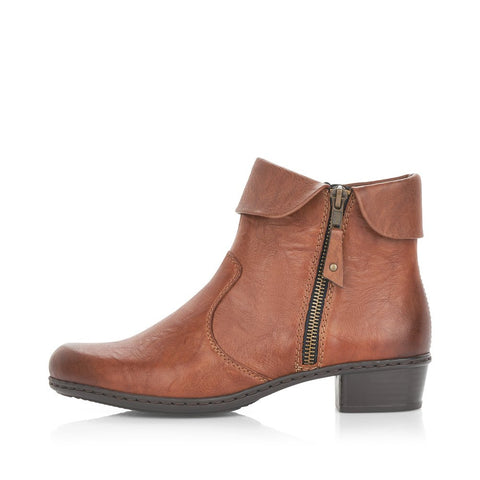 Rieker Ladies Brown Fabiola Boot