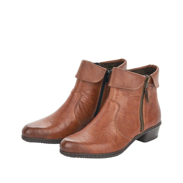 Rieker Ladies Brown Fabiola Boot